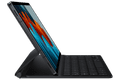 Samsung Galaxy Tab S7/S8 Toetsenbord Hoes QWERTY Zwart linkerkant