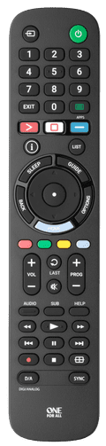 One for All URC4912 Sony Remote Main Image