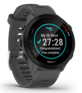 Garmin Forerunner 55 Gray left side