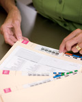 DYMO LabelWriter Adres Etiket 28 x 89 mm 260 stuks product in gebruik