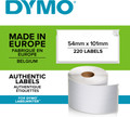 DYMO Authentieke LW Grote Verzendlabels/Naamkaarten Wit (54 x 101 mm) 1 Rol visual leverancier