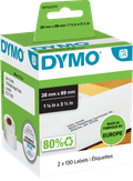 DYMO Authentieke LW Adreslabel Wit (28 x 89 mm) 2 Rollen Main Image