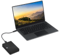 Seagate Expansion Portable 5TB + Samsung USB-C Flash Drive 1 product in gebruik
