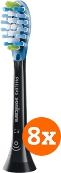 Philips Sonicare Premium Plaque Defense Zwart (8 stuks) Main Image