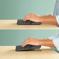 Logitech K860 Ergonomisch Draadloos Toetsenbord QWERTY + Logitech MX Master 3S visual leverancier