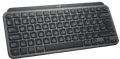 Logitech MX Keys Mini Wireless AZERTY Graphite + Logitech MX Anywhere 3S Compact Black front