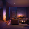 Philips Hue Gradient Signe Table Lamp Black product in use