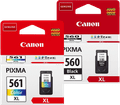 Canon PG-560XL + CL-561XL Cartridge Combo Pack Main Image