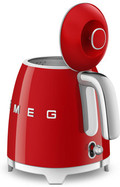 SMEG KLF05RDEU Rood detail