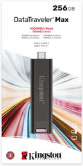Kingston DataTraveler Max 256GB product in use