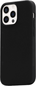 BlueBuilt Soft Case Apple iPhone 13 Pro Back cover Zwart rechterkant