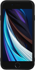 BlueBuilt Soft Case Apple iPhone SE 2022 / SE 2020 / 8 / 7 Back cover Zwart voorkant