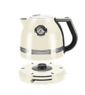 KitchenAid Artisan Kettle Almond White product in use