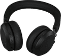 Jabra Evolve2 75 USB C Draadloze Office Headset met oplaadstandaard Zwart null