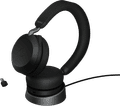 Jabra Evolve2 75 USB-C Kabelloses Office-Headset mit Ladestation Schwarz Main Image