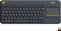 Logitech K400 Plus Wireless Touch Black QWERTY Main Image