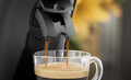 Philips Senseo Original HD6553/67 Schwarz + 52 Kaffeepads produkt in gebrauch