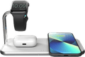 ZENS Dual & Apple Watch Aluminium kabelloses Ladegerät 10 W Weiß Main Image