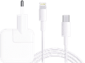 Apple Usb C Oplader 30W + Apple Lightning Kabel 1m Kunststof Wit Main Image