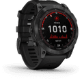 Garmin Fenix 7X Solar Black 51mm left side