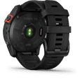 Garmin Fenix 7X Solar Black 51mm back