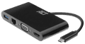ACT USB-C to HDMI or VGA Multiport Adapter 4K with Ethernet Main Image