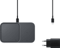 Samsung Duo Kabelloses Ladegerät 15 W Schwarz null