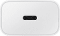 Samsung Power Delivery Oplader met Usb C Poort 15W Wit voorkant