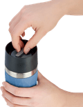 Tefal Travel Mug Compact 0.3L Blue product in use