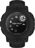Garmin Instinct 2 Solar Tactical Edition Black front