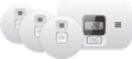 ELRO Blue Line CBFS36 Smoke Detector 3-pack + Carbon Monoxide Detector Main Image