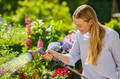 Gardena Watermeter AquaCount E4 product in gebruik