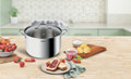 Tefal Intuition Soup Pot 30cm product in use