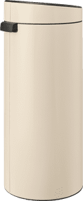 Brabantia Touch Bin 30 Liter Soft Beige achterkant