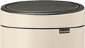 Brabantia Touch Bin 30 Liter Soft Beige detail