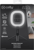 Celly Ring Light Tripod Compact Bluetooth null