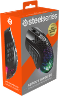 SteelSeries Aerox 9 Draadloze Gaming Muis Zwart null