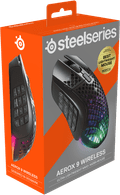 SteelSeries Aerox 9 Wireless Gaming Mouse Black null