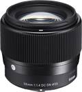 Sigma 56mm F1.4 DC DN Contemporary Fujifilm X-mount null