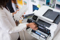 HP 305X Toner Zwart (Hoge Capaciteit) product in gebruik