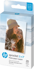 HP Sprocket ZINK Fotopapier 20 Pack Main Image