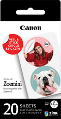 Canon Zink Photo Paper Circle (20 sheets) Main Image