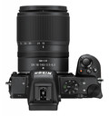 Nikon Z50 + Nikkor Z DX 18-140 VR bovenkant