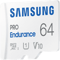 Samsung MicroSDXC PRO Endurance 64GB 30MB/s rechterkant