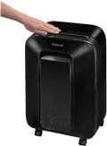 Fellowes Powershred LX201 Zwart product in gebruik