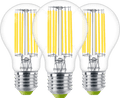 Philips LED Filament lamp - 4W - E27 - warm wit licht 3-pack Main Image