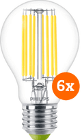 Philips LED Filament Light - 4W - E27 - Warm White Light 6-pack Main Image