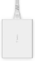 Belkin Power Delivery Power Hub with 4 USB Ports 96W White top