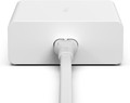 Belkin Power Delivery Power Hub met 4 Usb Poorten 96W Wit achterkant