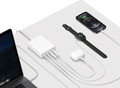 Belkin Power Delivery Power Hub met 4 Usb Poorten 96W Wit product in gebruik